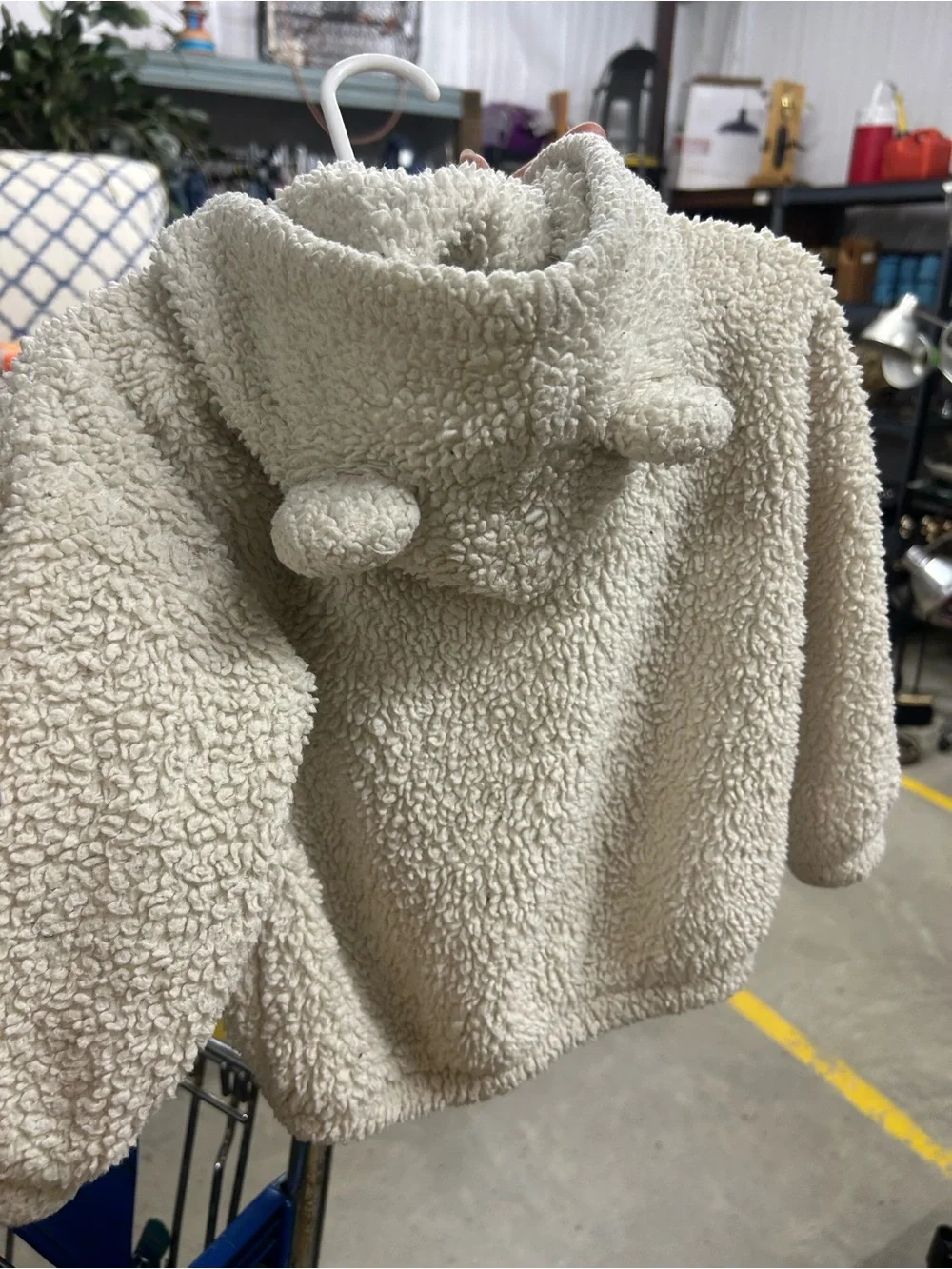Old Navy plush sherpa